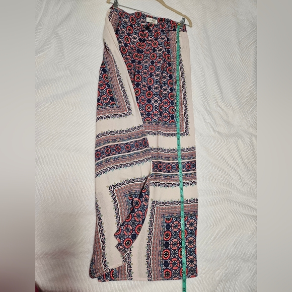 Anthropologie Elevenses Palazzo Printed pants - Picture 5 of 9